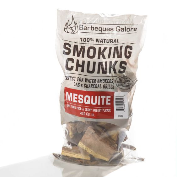 Barbeques Galore Wood Chunks - Mesquite - 5 Lbs.