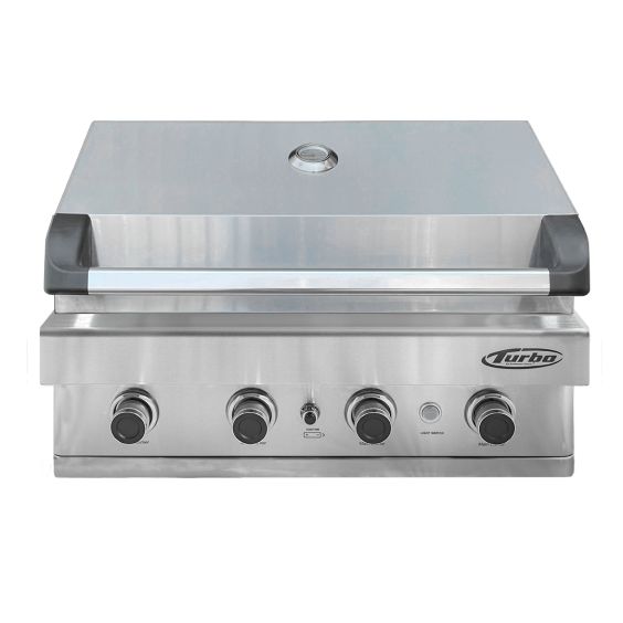 Turbo 4-Burner Built-In Gas Grill