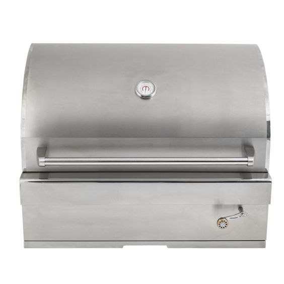 Stainless steel charcoal bbq grill top