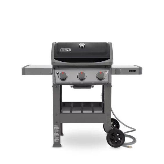 Weber Spirit II E-310 Freestanding Natural Gas Grill - Black - 49010001