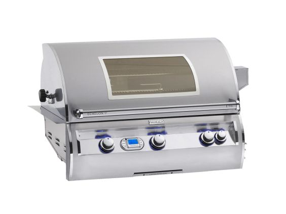 Fire Magic Echelon Diamond E790i Built-In Gas Grill with Digital Thermometer and Magic View Window
