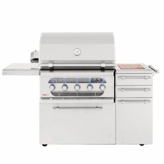 AMG Muscle 36-Inch Freestanding Hybrid Grill - Natural Gas - MUSFS36-NG