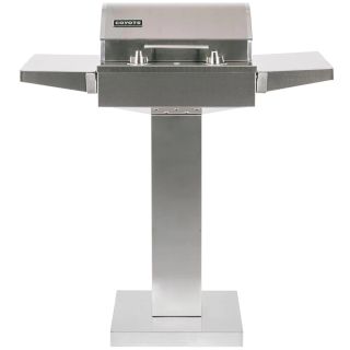 Coyote 18-Inch Built-In / Portable 1300 Watt Electric Grill On Patio Post - C1EL120SM / C1ELCT21