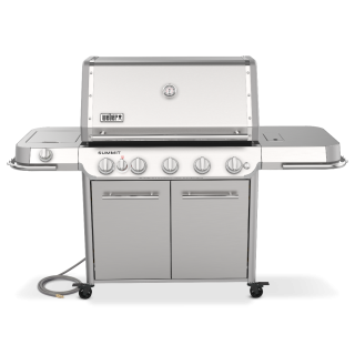Weber Summit FS38 S 5 Burner Natural Gas BBQ Grill With Rotisserie & Side Burner - 1500041