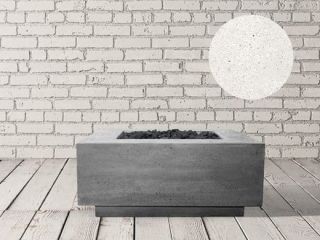 Prism Hardscapes Tavola 42 Fire Pit Table- Natural Gas- Pewter- PH-427-5NG
