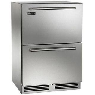 Perlick Signature Series 24-Inch Outdoor Undercounter Freezer Drawers - Panel Ready - HP24FO-4-6
