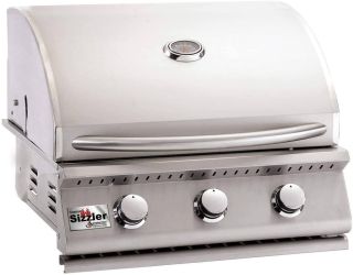 Summerset Sizzler 26-Inch 3-Burner Built-In Natural Gas Grill - SIZ26-NG