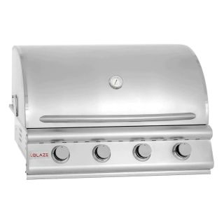 Blaze Prelude LBM 32-Inch 4-Burner Built-In Propane Gas Grill - BLZ-4LBM-LP