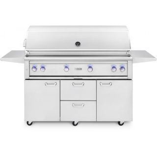 Lynx Professional 54-Inch Natural Gas Grill With One Infrared Trident Burner And Rotisserie - L54TRF-NG