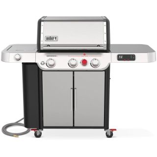 Weber GENESIS SX-335 Natural Gas Smart Grill with Sear Burner & Side Burner - Stainless Steel - 37600001