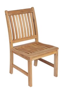 Compass Teak Side Chair - COMSC