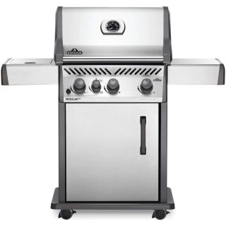Napoleon Rogue XT 425 SIB Propane Gas Grill with Infrared Side Burner - RXT425SIBPSS-1