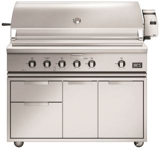 DCS Built-In Traditional Gas Grill with Rotisserie 71300 48-Inch BH1-48R-L Propane 