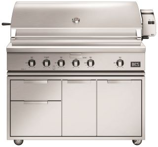 DCS Series 7 Traditional 48-inch Freestanding Gas Grill With Rotisserie & Smoker Burner on CAD Cart - DCS48 / DCS48-CART
