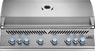 Napoleon 700 Series 44 Rb Built-In Propane Gas Grill With Dual Infrared Rear Burners - BIG44RBPSS