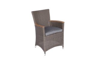 Helena Chair Gray / Gray Cushion - HEFWGR