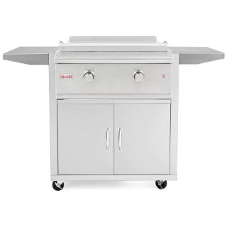 Blaze 30-Inch Freestanding Propane Gas Griddle With Lights - BLZ-GRIDDLE-LTE-LP + BLZ-GRIDDLE-CART