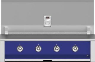 Hestan 42" Built-In Grill with U-Burner-Prince-Blue-Natural Gas