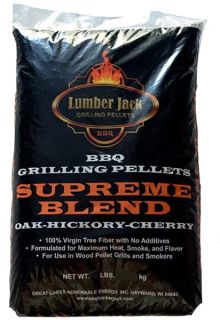 Lumberjack Supreme Blend Grilling Pellets - 20 lbs