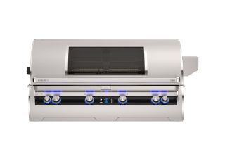 Fire Magic Echelon Diamond E1060i 48-Inch Built-In Gas Grill with Infrared Burner, Rotisserie, Digital Thermometer & Magic View Window - Natural Gas - E1060i-9L1N-W