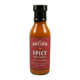 Salt Lick Spicy BBQ Sauce 12 oz
