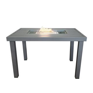 Barbeques Galore Table w/ Lovinflame Fire Pit Insert