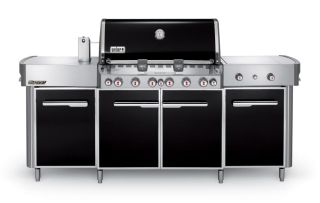 Weber Summit Grill Center Natural Gas Grill With Rotisserie, Sear Burner & Side Burner - Black - 292101