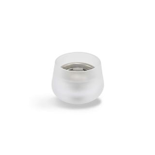 Lovinflame Non-Toxic Mist Glass Candle - Round