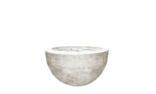 Prism Hardscapes Moderno 3 Fire Pit Bowl- Natural Gas- Natural- PH-402-3NG