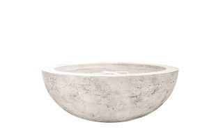 Prism Hardscapes Moderno 4 Fire Bowl in Natural- Natural Gas- PH-404-3NG