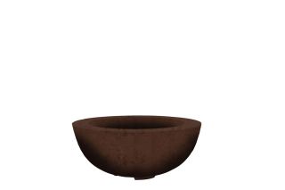 Prism Hardscapes Moderno 8 Fire Bowl in Cafe- Natural Gas- PH-455-1NG