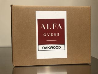 Alfa 15 lbs Box of Oak Wood Chunks - OAKWOOD