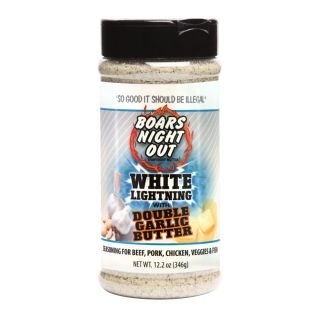 Boars Night Out White Lightning with Double Garlic Butter - 12.2 Oz.