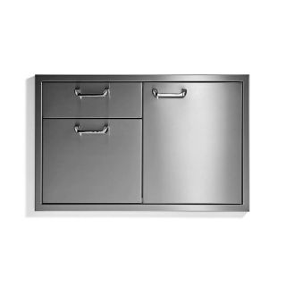 Lynx Professional 30-Inch Double Drawer &amp; Slide-Out Trash Bin - LTA30