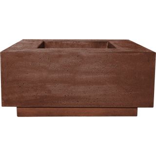 Prism Hardscapes Tavola 2 - Natural Gas - Square Fire Pit Table - Cafe- PH-406-1NG