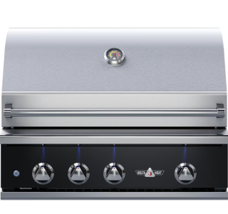 32" Delta Heat Gas Grill with Rotisserie, Black Control Panel- Liquid Propane-DHBQ32R-KL