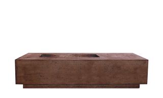 Prism Hardscapes Tavola 5 Fire Pit Table- Natural Gas- Cafe- PH-409-1NG