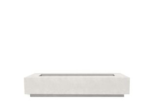 Prism Hardscapes Tavola 6 Fire Pit Table- Liquid Propane- Ultra White- PH-415-5LP