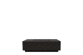 Prism Hardscapes Tavola 7 Fire Pit Table- Liquid Propane- Ebony- PH-438-2LP