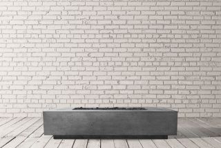 Prism Hardscapes Tavola 72 Fire Pit Table- Natural Gas- Cafe- PH-457-1NG