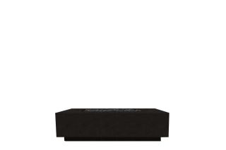 Prism Hardscapes Tavola 8 Fire Pit Table- Liquid Propane- Ebony- PH-473-2LP