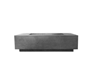 Prism Hardscapes Tavola 8 Fire Pit Table- Natural Gas- Pewter- PH-473-4NG