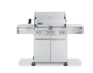 Weber Summit S-470 Propane Gas Grill With Rotisserie, Sear Burner & Side Burner - 7170001