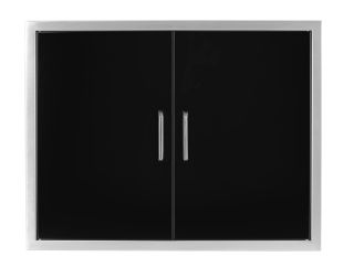 Wildfire 30 X 24 Access Door & Double Drawer Combo - WF-DDWCOMBO3024-BSS