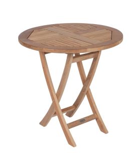 Royal Teak Medium Sailor Folding 30" - Round - SFR30