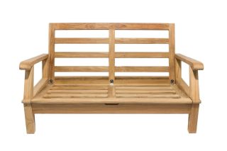 Royal Teak Love Seat / 2-Seater / FRAME ONLY - MIA2FO