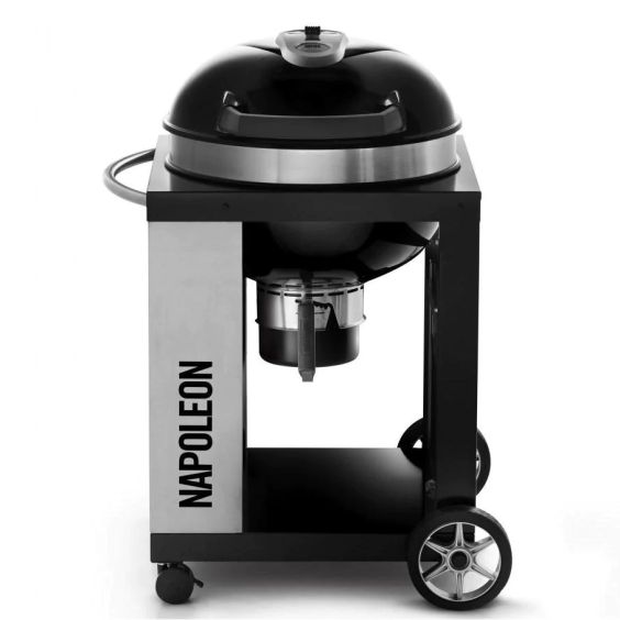 Napoleon PRO 22-Inch Freestanding Charcoal Kettle Grill - PRO22K-CART-3