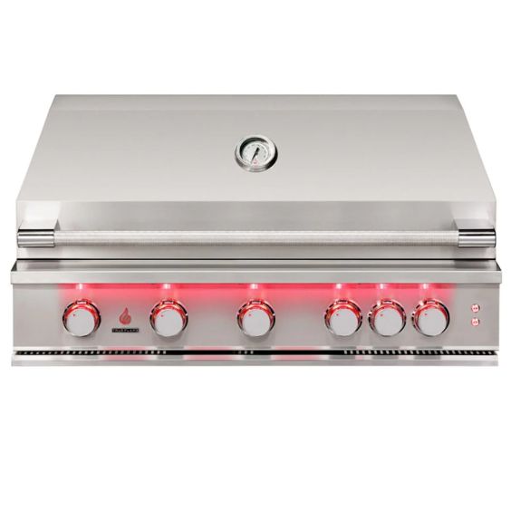 TrueFlame 40" 5 Burner Gas Grill - Propane - TF40-LP