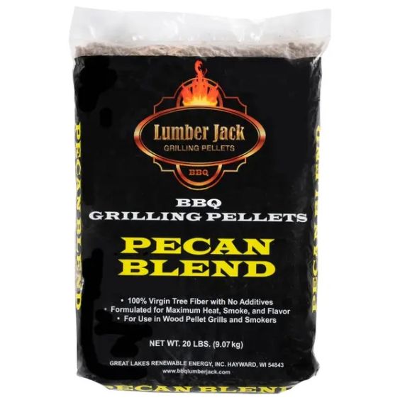 Lumberjack Pecan Blend Grilling Pellets - 20 lbs