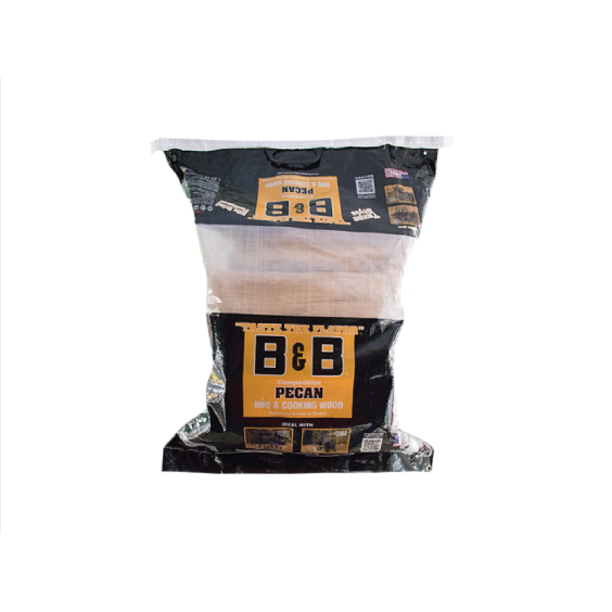 B&amp;B Charcoal Pecan Cooking Logs 1.25 cu FT. - C00116